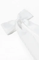 PacSun Ruffle Trim Bow Clip