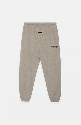 Fear of God Essentials Kids Heather Grey Fleece Sweatpants