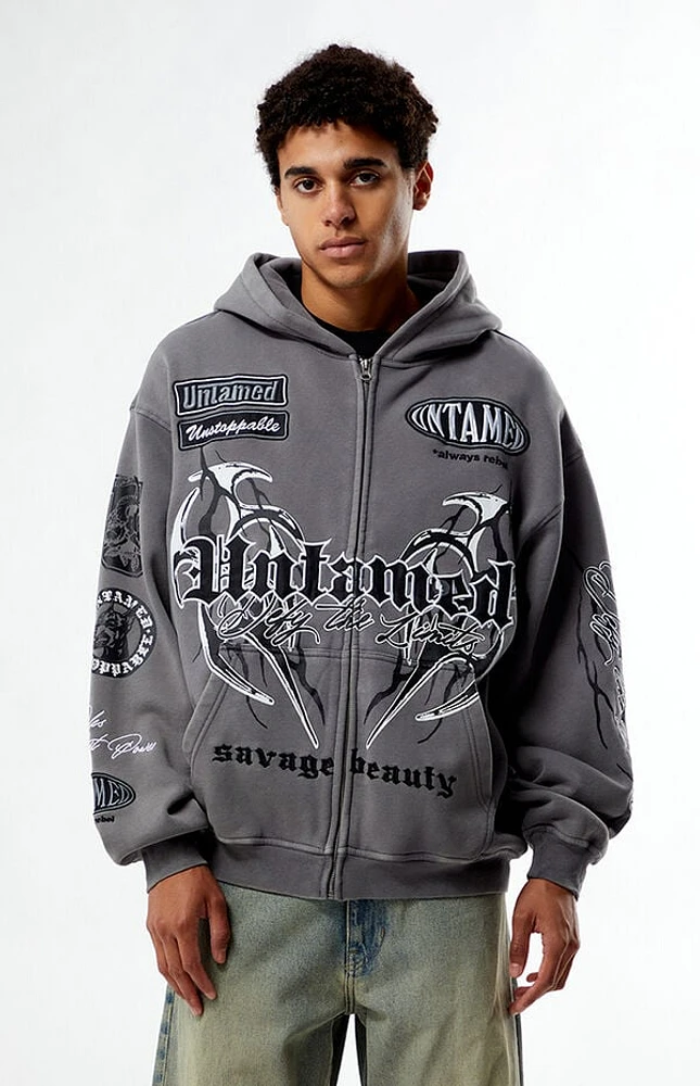 Pacsun Untamed Full Zip Hoodie