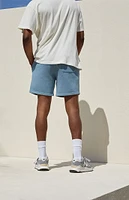 PacSun Solid Fleece Garment Dyed Volley Sweat Shorts