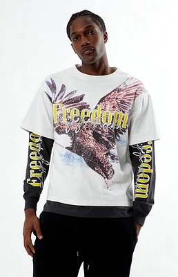 Pacsun Freedom 2fer Layered T-Shirt