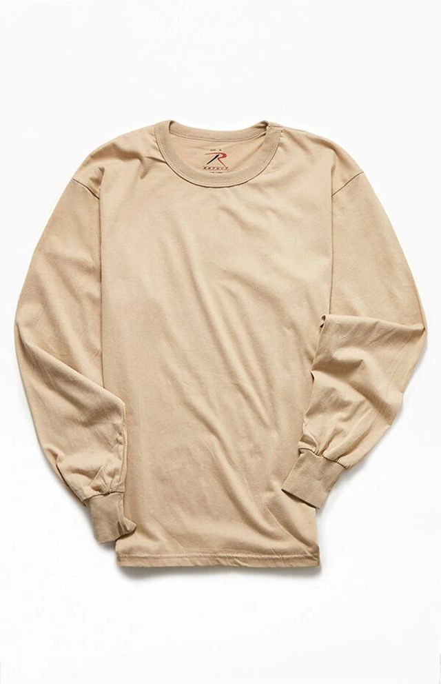 Solid Long Sleeve T-Shirt