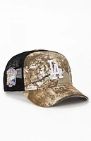 New Era LA Dodgers Camo 9FORTY Trucker Hat