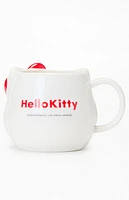 Hello Kitty Face Sculpted Mug
