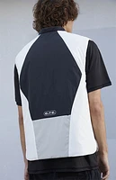 A.R.C. Black Nylon Color Block Vest