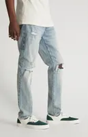 Skinny Comfort Distressed Jeans