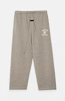 Fear of God Essentials Heather Grey University Fleece Relaxed Sweatpants