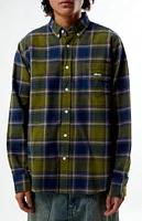 Obey Morgan Long Sleeve Flannel Shirt