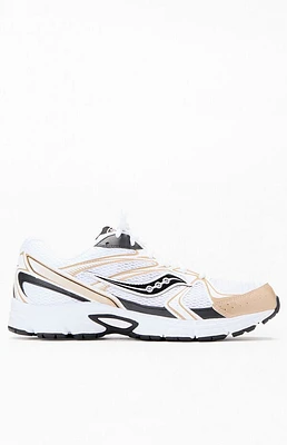 Saucony Gold & White Ride Millennium Shoes