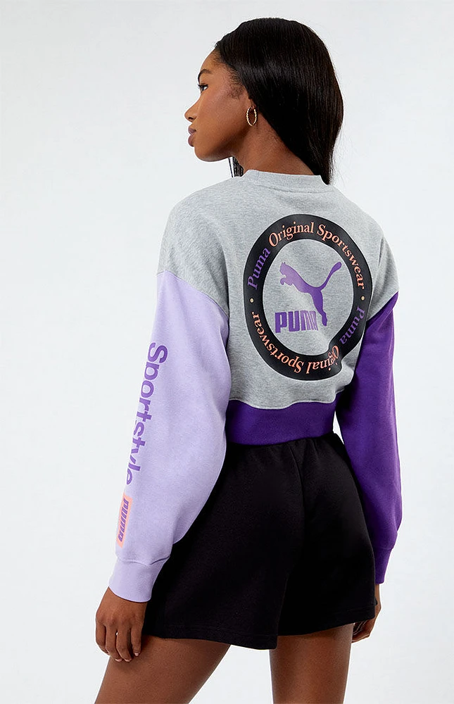 Puma Classics Trail Mix Crew Neck Sweatshirt