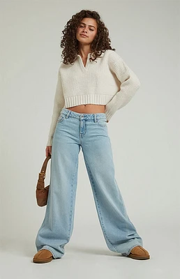 PacSun Casey Low Rise Baggy Jeans Indigo