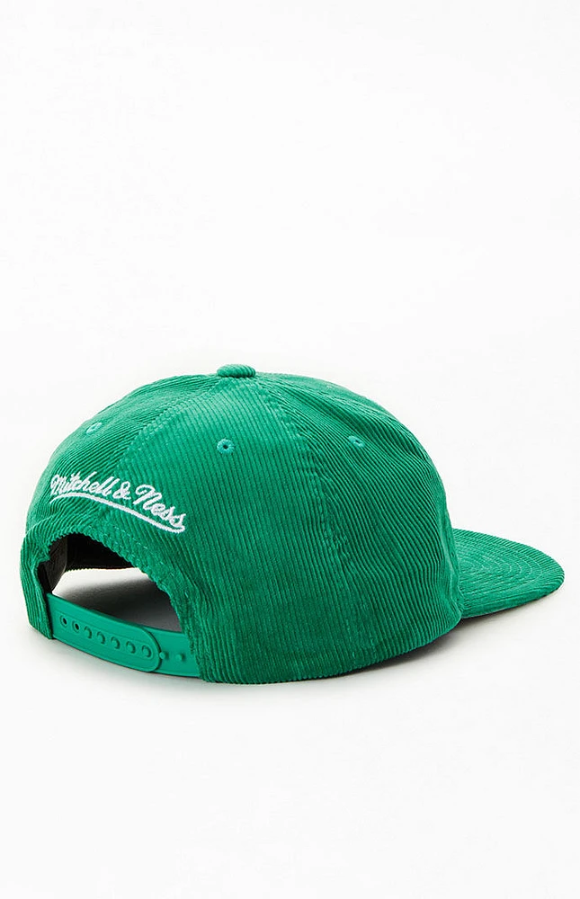 Boston Celtics Corduroy Snapback Hat