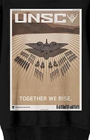 Halo Together We Rise UNSC Poster Crew Neck Sweatshirt