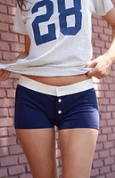 John Galt Navy Pajama Boyshorts