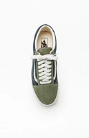 Vans Tri-Tone Green Old Skool Shoes