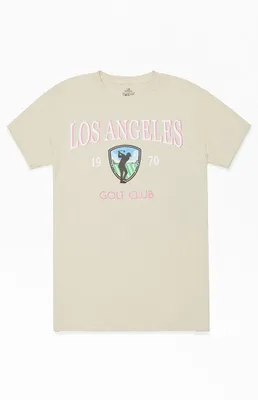 John Galt Light Blue Los Angeles T-Shirt