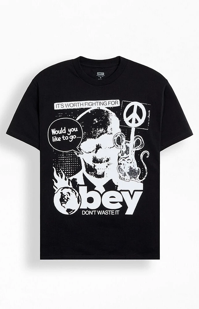 Obey Don't Waste It T-Shirt