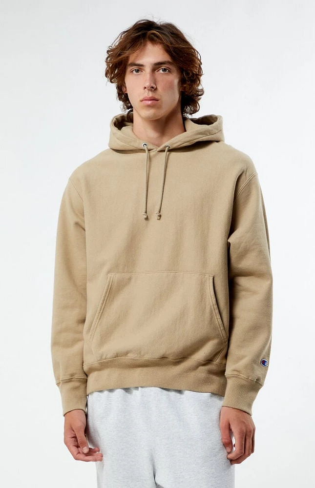 Champion Tan Reverse Weave Hoodie