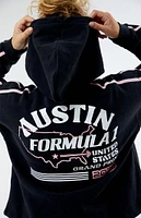 Formula 1 x PacSun Eco Austin Double Side Stripe Zip Up Hoodie