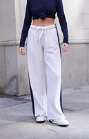 John Galt Heather Grey Side Stripe Anastasia Sweatpants