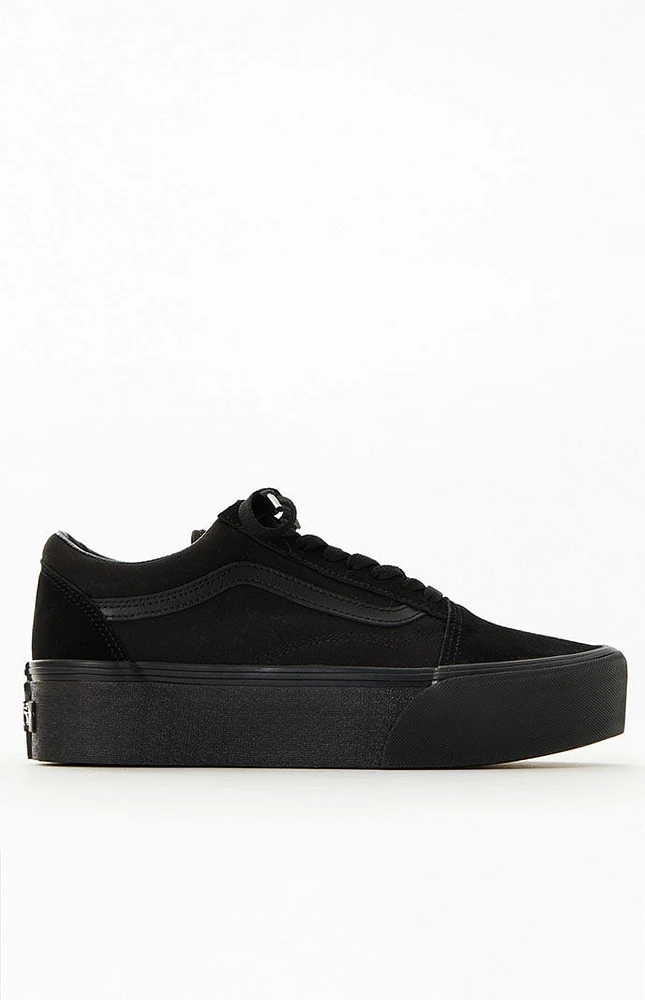 Vans Black Old Skool Stackform Sneakers