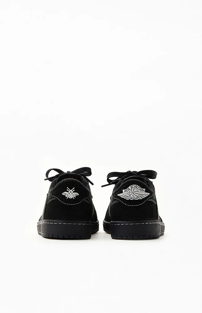 Air Jordan x Travis Scott 1 Low Black Phantom Shoes