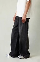 Pacsun Ryder Ultra Baggy Jeans Black Tinted