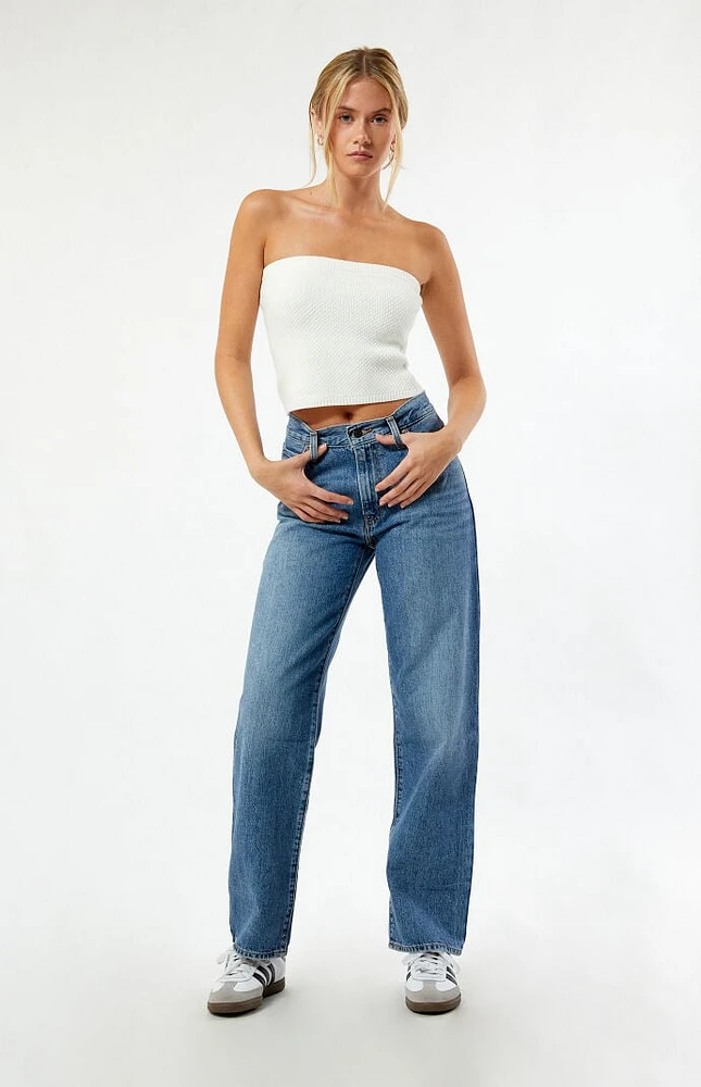 Rhythm Spirit Strapless Knit Tube Top