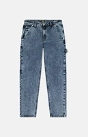 WeSC America Inc Acid Wash Denim Carpenter Pants