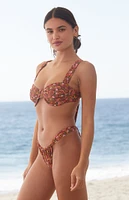 Rhythm Marie Soft High Cut Itsy Bikini Bottom