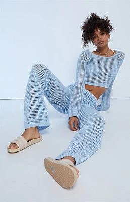 LA Hearts Ava Crochet Pants