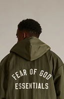 Fear of God Essentials Military Textured Nylon Hooded Jacket