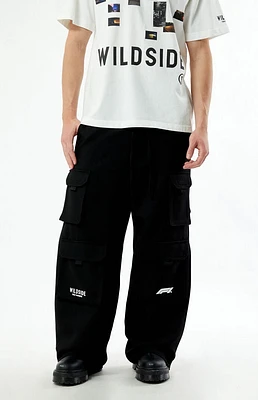 Formula 1 x Wildside Yohji Yamamoto PacSun Forces Of Flight Baggy Cargo Pants