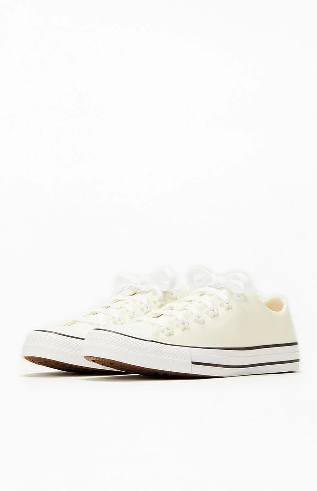 Converse Off White Chuck Taylor All Star Flower Eyelet Sneakers