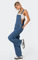 Edikted Rosemary Denim Overalls