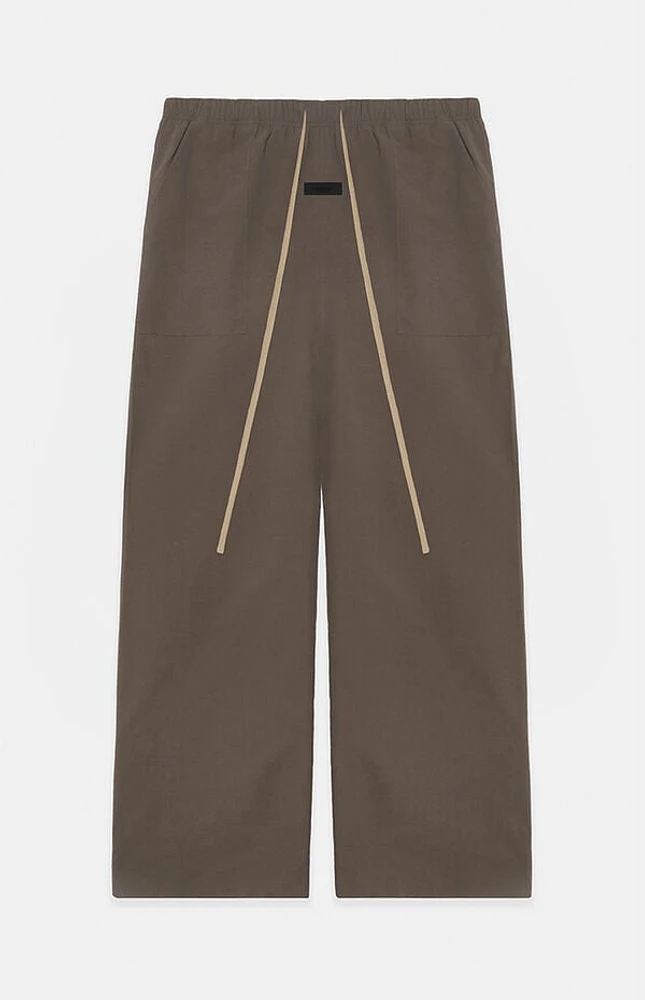 Fear of God Essentials Brown Military Nylon Utility Pants