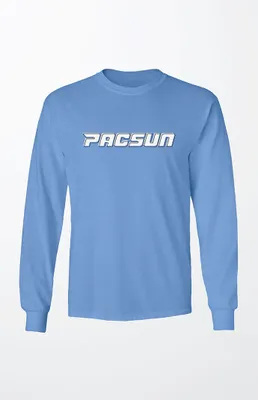 PacSun Italics Logo Long Sleeve T-Shirt