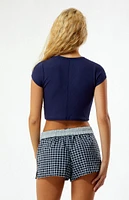 PS Basics by Pacsun Queen Cropped T-Shirt