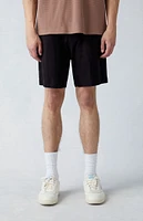 PacSun Black Twill Volley Shorts