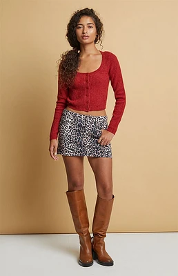Beverly and Beck Heart You Cardigan