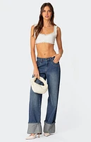 Edikted Fairytale Lacey Crop Top