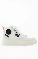 Palladium Women's White Pallatower High Top Sneakers