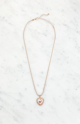 LA Hearts Vintage Heart Necklace