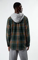 Vans Lopes Hooded Flannel Shirt