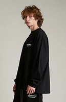 Fear of God Essentials Black Long Sleeve T-Shirt