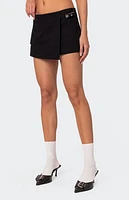 Edikted Utility Micro Wrap Skort