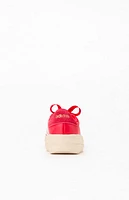 adidas Women's Red VL Court Bold Sneakers