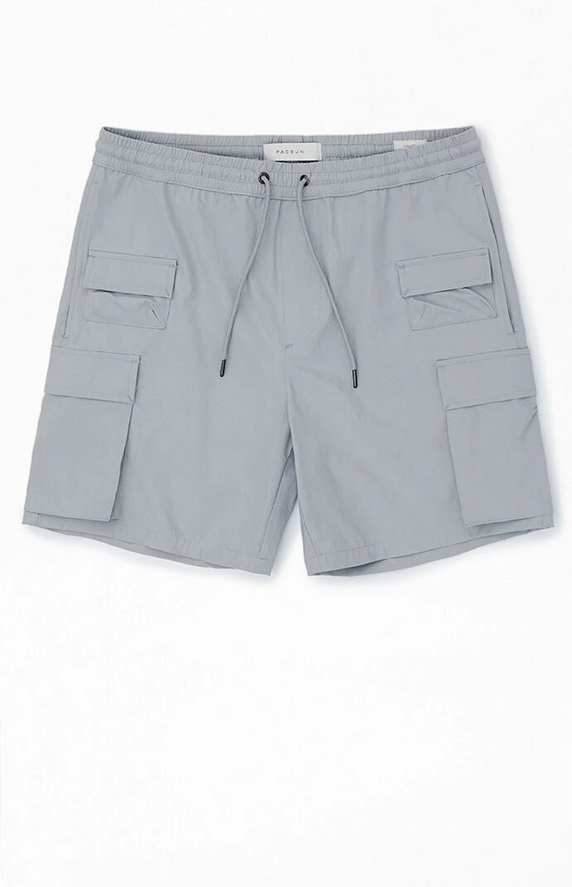 PacSun Gray Cargo Shorts