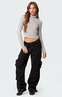 Edikted Honor Turtle Neck Top