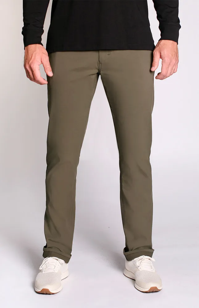 Olive Liberty Chino Pants